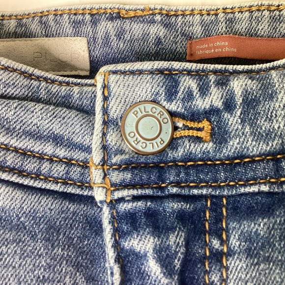 Pilcro Jeans High Waisted Embroidered 30 - Picture 7 of 11